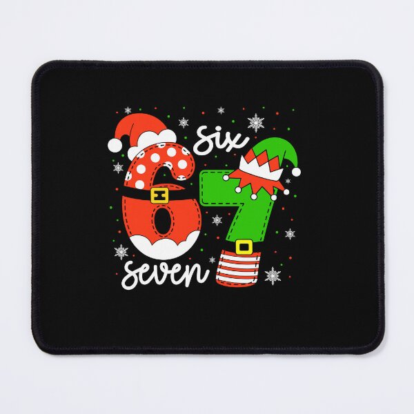 Artikelvorschau, 67 Meme Sechs Sieben Weihnachtsmann mit Elfen Weihnachten entworfen und verkauft von KarimSoCute.
