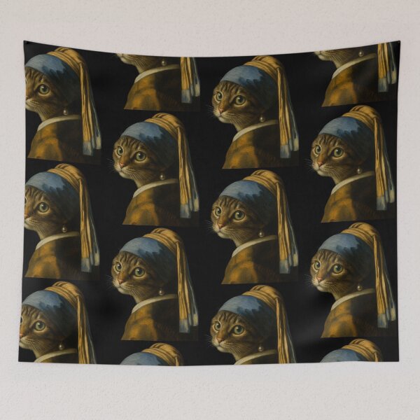 Item preview, Cat Portrait – Victorian Aristocrat Feline Art designed and sold by flowerpower999.