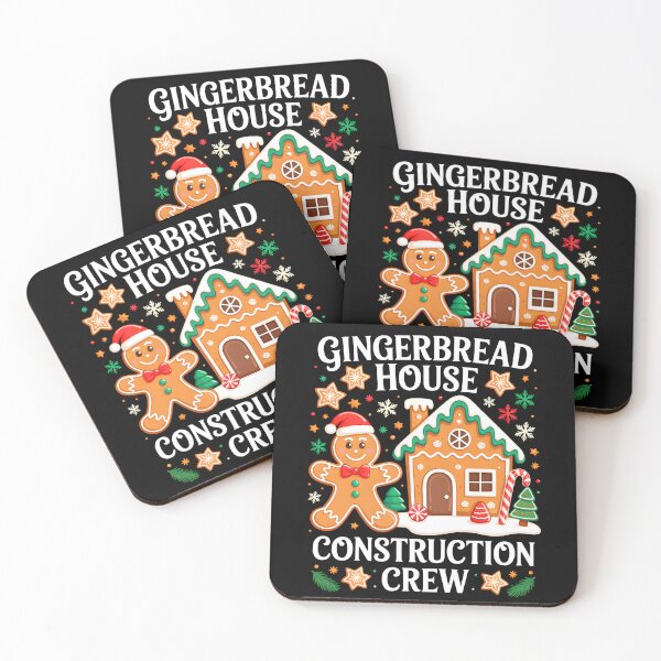 Item preview, Gingerbread House Construction Crew Decorating Baking Xmas designed and sold by KarimSoCute.