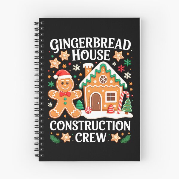 Item preview, Gingerbread House Construction Crew Decorating Baking Xmas designed and sold by KarimSoCute.