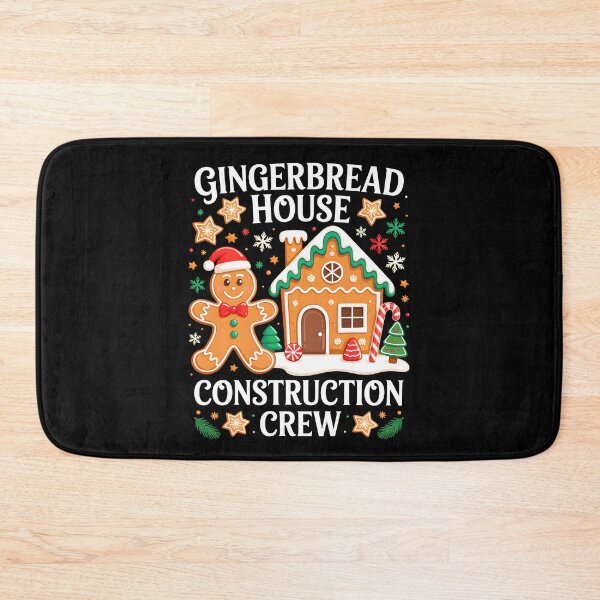 Item preview, Gingerbread House Construction Crew Decorating Baking Xmas designed and sold by KarimSoCute.