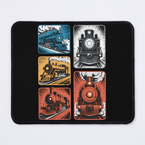 Item preview, Train Railroad Engineer Railway Train Locomotive designed and sold by ScottieBode.