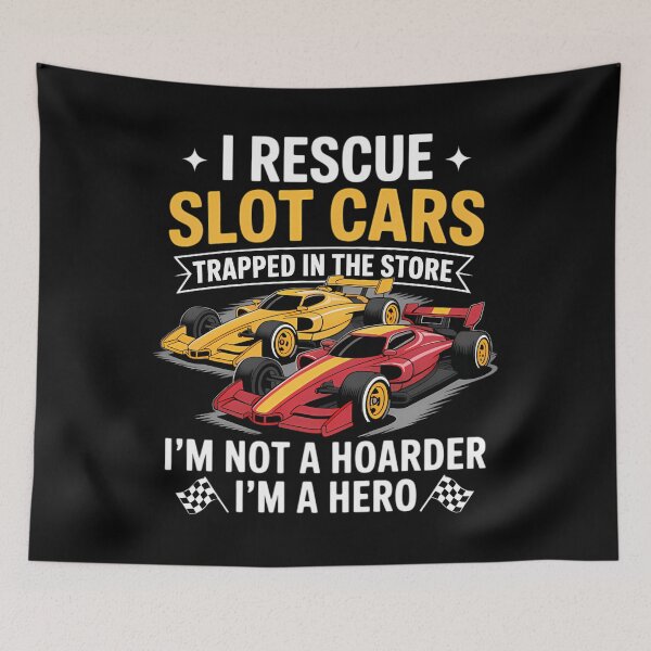 Item preview,  Slot Car Slotcars Racing Race Funny  designed and sold by ScottieBode.