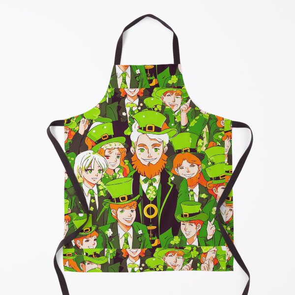 Item preview, Retro St. Patrick's Day Parade Celebration Cartoon Style Pop Art designed and sold by Pink Space Studio.