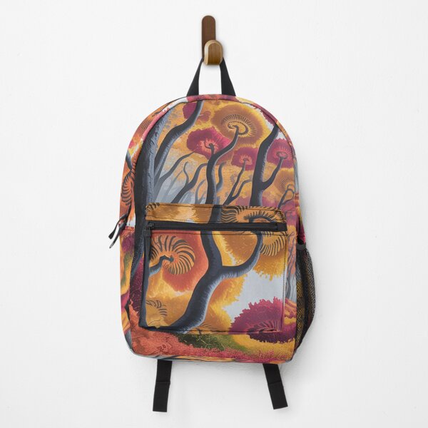 Item preview, A fantastical autumn forest rendered in a dreamlike style. designed and sold by Lilashakti ⭐️ ⭐️ ⭐️ ⭐️ ⭐️.