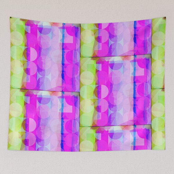 Item preview, Rainbow bubbles designed and sold by Rebecca Stuart-Milgate.