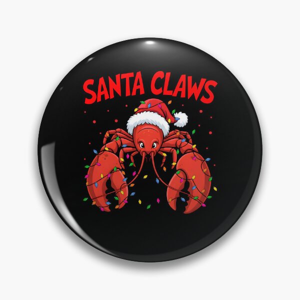 Item preview, Santa Claws Funny Christmas Lobster With Lights designed and sold by KarimSoCute.