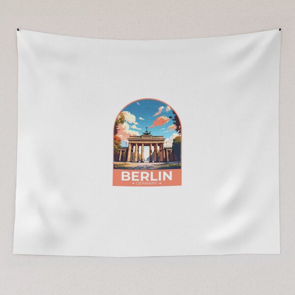 Item preview, Berlin Germany Travel Sticker designed and sold by TulipaGraphics.