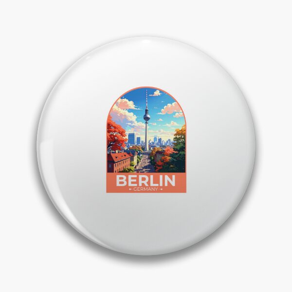 Item preview, Berlin Germany Travel Sticker designed and sold by TulipaGraphics.