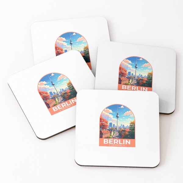 Item preview, Berlin Germany Travel Sticker designed and sold by TulipaGraphics.