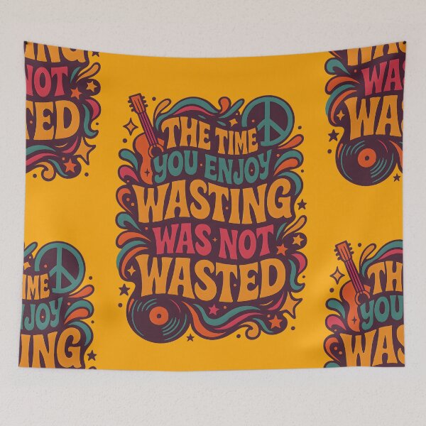 Item preview, Time Not Wasted - Beatles designed and sold by Dragon Space.