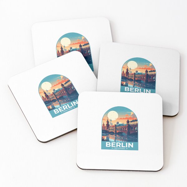 Item preview, Berlin Germany Travel Sticker designed and sold by TulipaGraphics.
