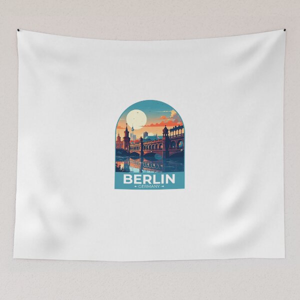 Item preview, Berlin Germany Travel Sticker designed and sold by TulipaGraphics.
