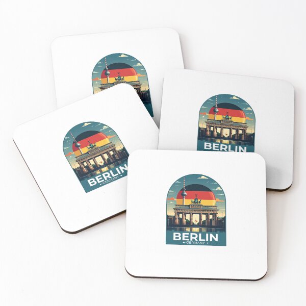 Item preview, Berlin Germany Travel Sticker designed and sold by TulipaGraphics.