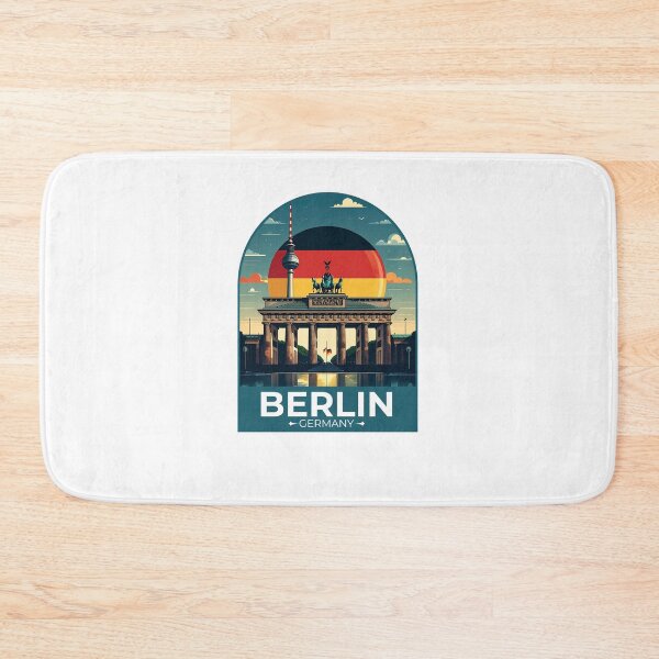 Item preview, Berlin Germany Travel Sticker designed and sold by TulipaGraphics.