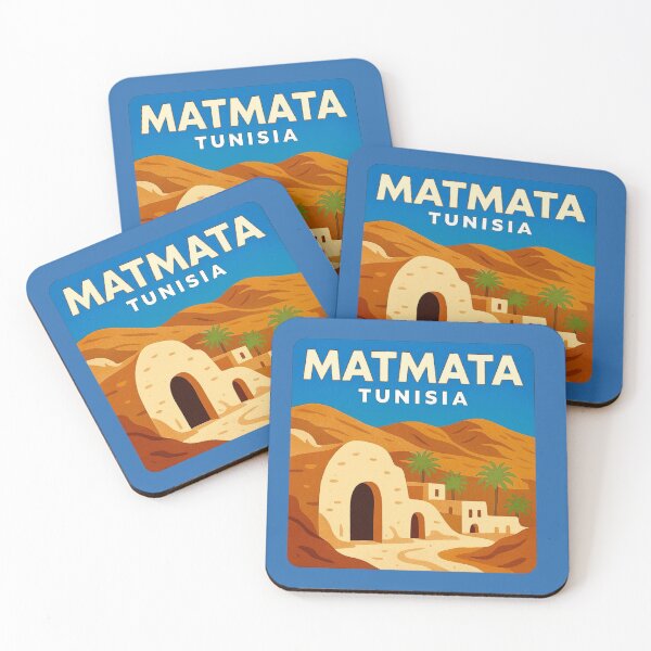 Item preview, Matmata, Tunisia / Cave Village Retro Art designed and sold by Myra365Art.