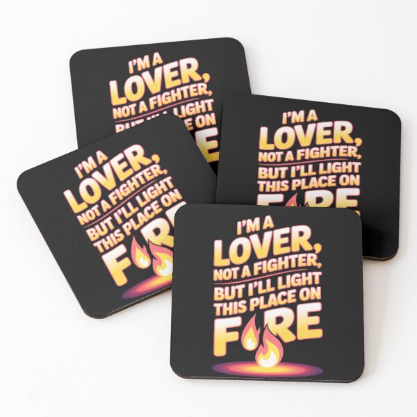 Item preview, Im a lover not a fighter designed and sold by XXVSHIRT.