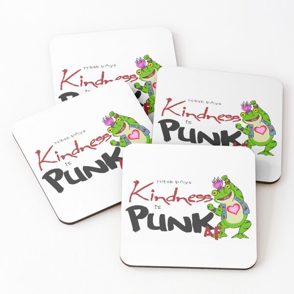 Item preview, Kindness is Punk AF designed and sold by Monsters & Weirdos.