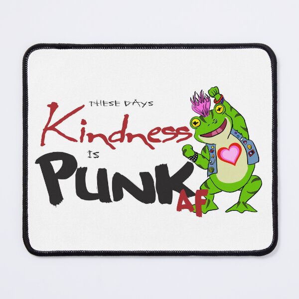 Item preview, Kindness is Punk AF designed and sold by Monsters & Weirdos.