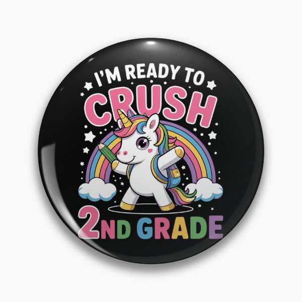 Artikelvorschau, Ich bin bereit, die Zweitklässler zu erobern! Dabbing Unicorn zurück zur Schule entworfen und verkauft von MicanCuteStore.