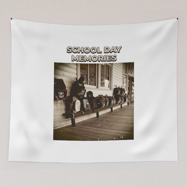 Item preview, School Day Memories - Nostalgic Australian Classroom Scene designed and sold by Michael van der Hoorn.