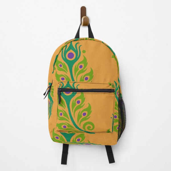 Item preview, Peacock Feather Pattern – Colorful Decorative Art Print designed and sold by Harshit_Digital_Arts.