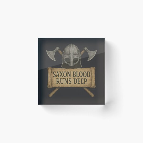 Item preview, Saxon Blood Runs Deep • Anglo-Saxon Heritage Warrior Design designed and sold by fairmaiden7.