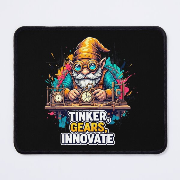Item preview, Colorful Steampunk Tinkerer Gnome designed and sold by SholoStudio.