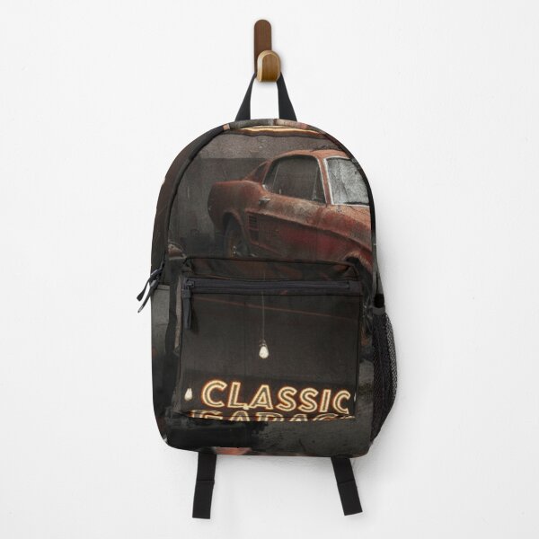 Item preview, Rusty Mustang | Classic Garage Vibe | Vintage Muscle Car Art designed and sold by evanelle.designs.