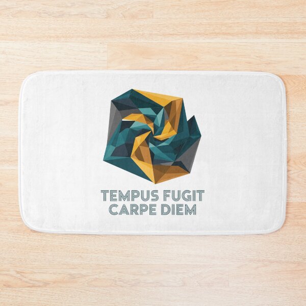 Item preview, Tempus Fugit Carpe Diem Abstract Geometric Art designed and sold by chattsuede.