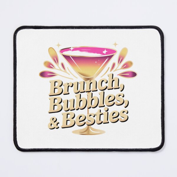 Item preview, Brunch Bubbles and Besties Galentine's Day Retro Cocktail Vibes designed and sold by chattsuede.