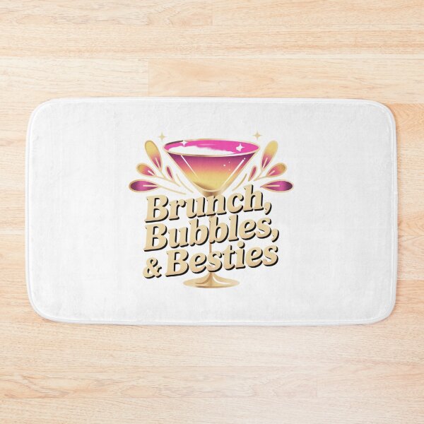Item preview, Brunch Bubbles and Besties Galentine's Day Retro Cocktail Vibes designed and sold by chattsuede.
