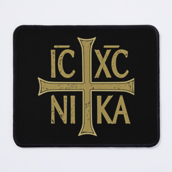 Item preview,  Icss Xcss Nikas Cross Orthodoxs Eastern Christianity Christogram Side designed and sold by ZackeryKuphal.