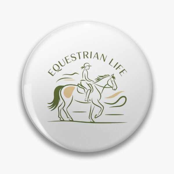 Item preview, Equestrian Life Minimalist Horse Riding Art designed and sold by chattsuede.