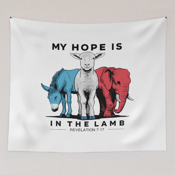 Item preview, My-Hope-Is-In-The-Lamb  designed and sold by NicoletteLittel.