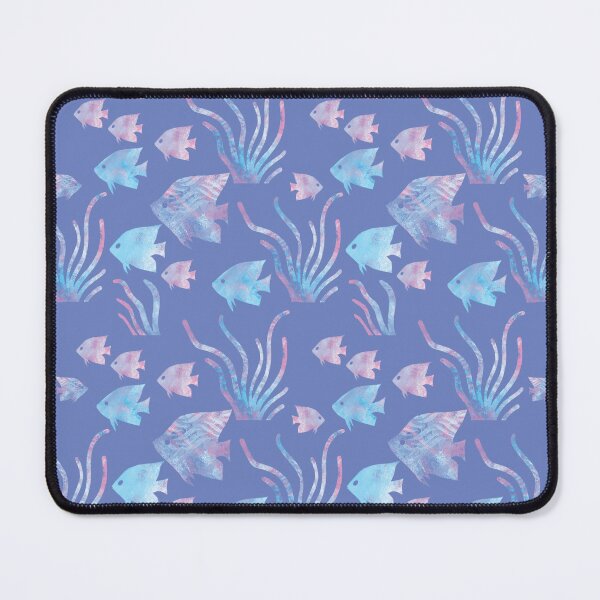 Item preview, School of Fish in Motion /Tealish Blue designed and sold by Carina Parry Studios.