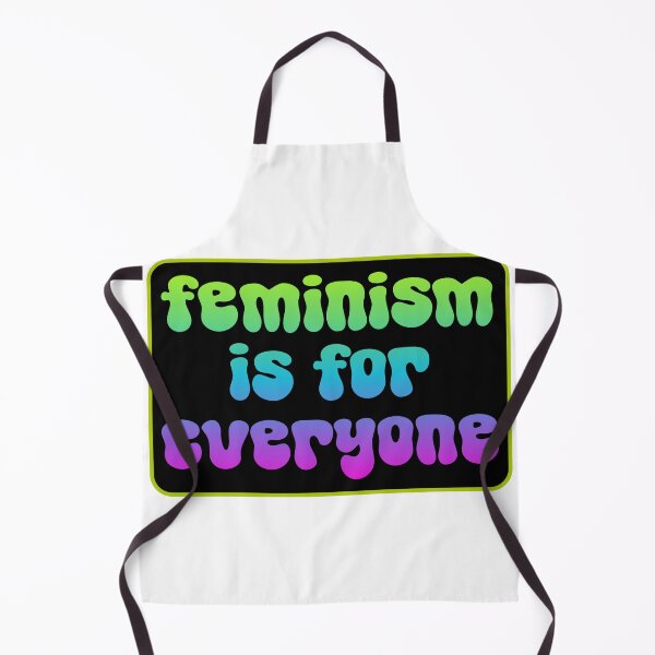 Item preview, Feminism Is For Everyone black background designed and sold by GeoGoose.