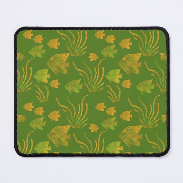 Item preview, School of Fish in Motion /Dirty Green designed and sold by Carina Parry Studios.