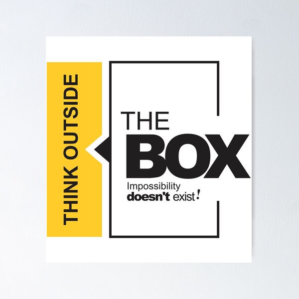 Item preview, Think Outside the Box designed and sold by ARISE INTEGRATED .