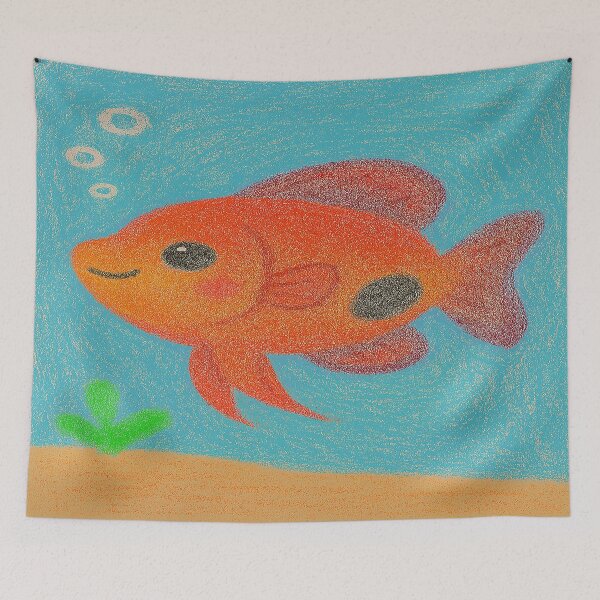 Item preview, Crayon Dreams – Ocean of Gentle Souls: Boldie designed and sold by DinsignStudio.
