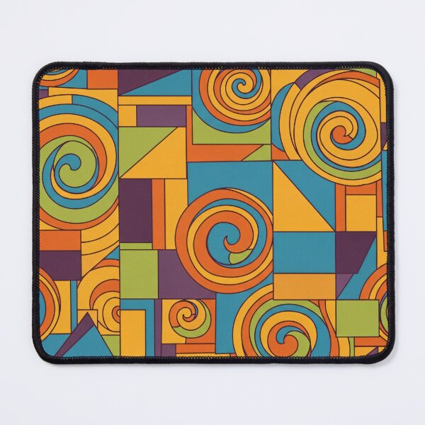 Item preview, Retro Spiral Geometry designed and sold by Kaleidoscope Print.