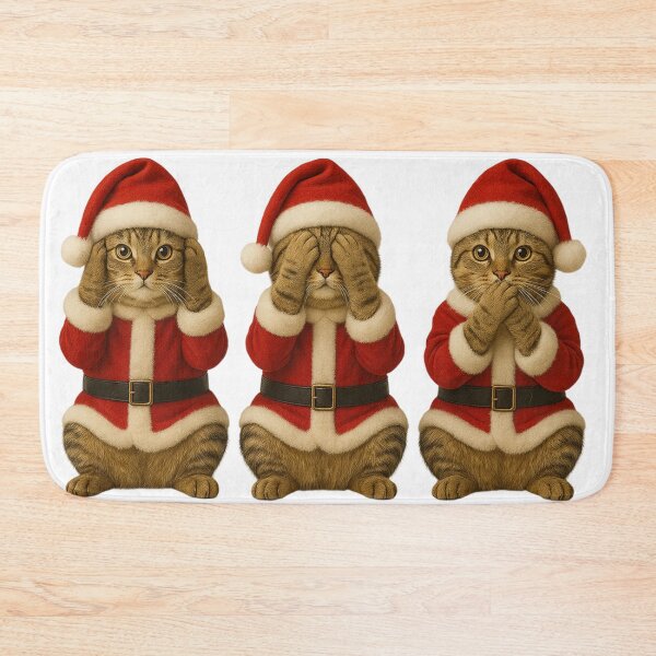 Item preview, Three Wise Animals in Santa Outfits 02 designed and sold by I-HERE.