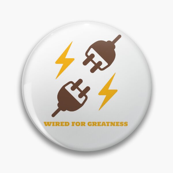 Item preview, Wired for Greatness – Inspiring Plug Design for Electricians and Tech Enthusiasts designed and sold by Ani-24.