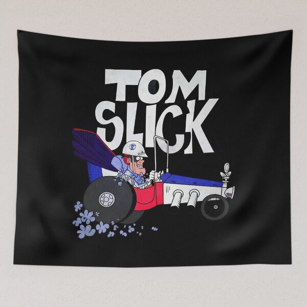 Item preview,  Tribute To Jay Ward Cartoons Tom Slick In The Thunderbolt Grease Slapper With Logotype Classic designed and sold by Zephyr6Dragon.