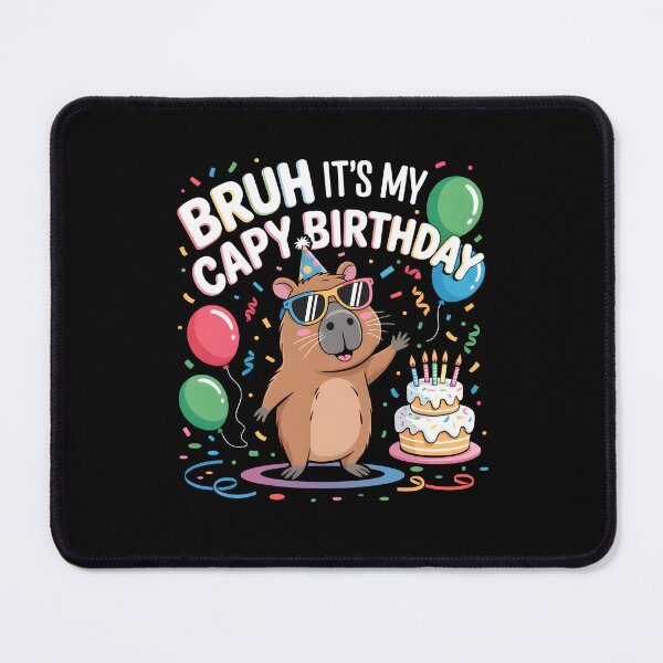 Item preview, Capy Birthday BRUH Capybara Cute Happy Birthday designed and sold by wansilastomi.