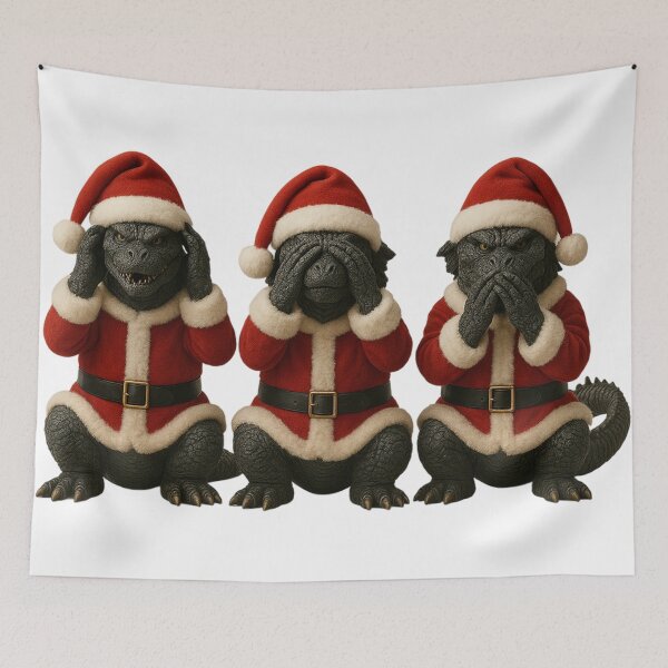 Item preview, Three Wise Animals in Santa Outfits 05 designed and sold by I-HERE.