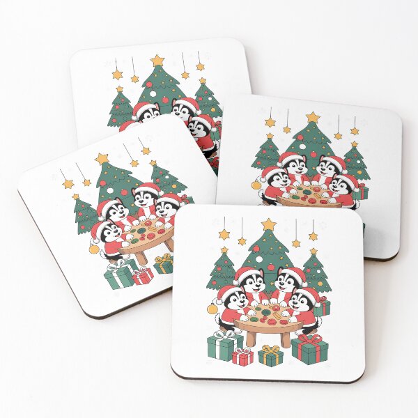 Item preview, Group Santa Huskies Christmas Activities Funny Owner designed and sold by BakeryDozen.