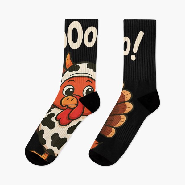 Item preview, Mooooooo Funny Turkey Wearing Cow Costume Thanksgiving Day Humor Art designed and sold by LakenDraphil.