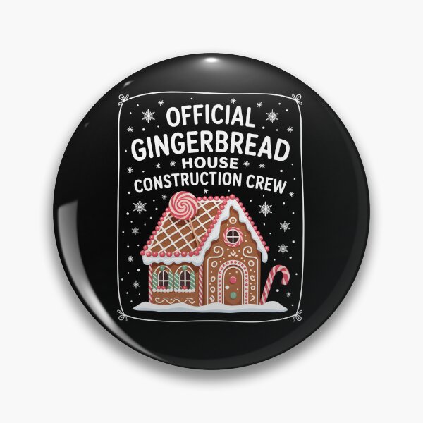 Item preview, Gingerbread House Construction Crew Christmas designed and sold by wansilastomi.