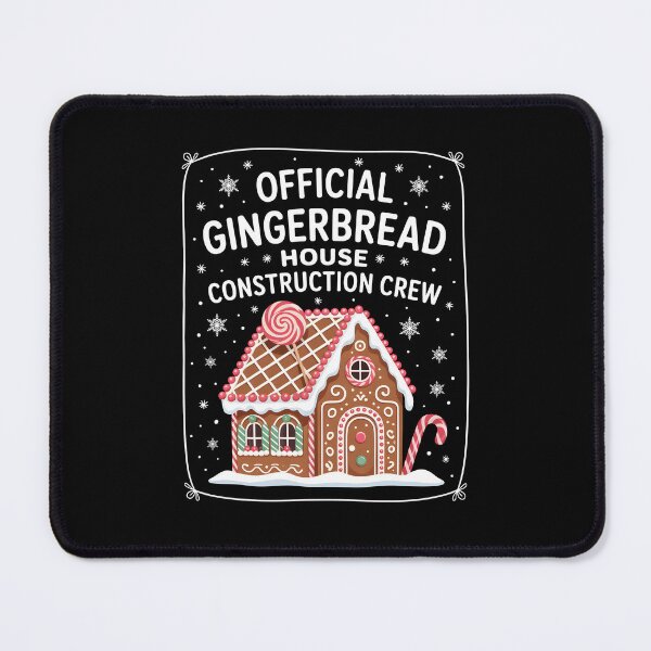 Item preview, Gingerbread House Construction Crew Christmas designed and sold by wansilastomi.